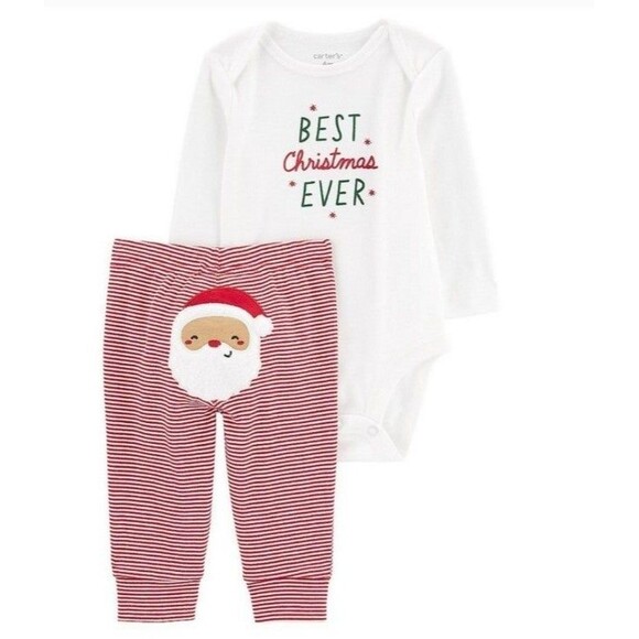 Carter's Other - Baby Carter's 2-piece Christmas Bodysuit & Pant set Size Newborn